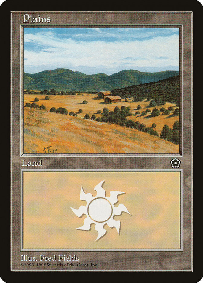 Plains (Small Houses in Center) [Portal Second Age] | Good Games Morley