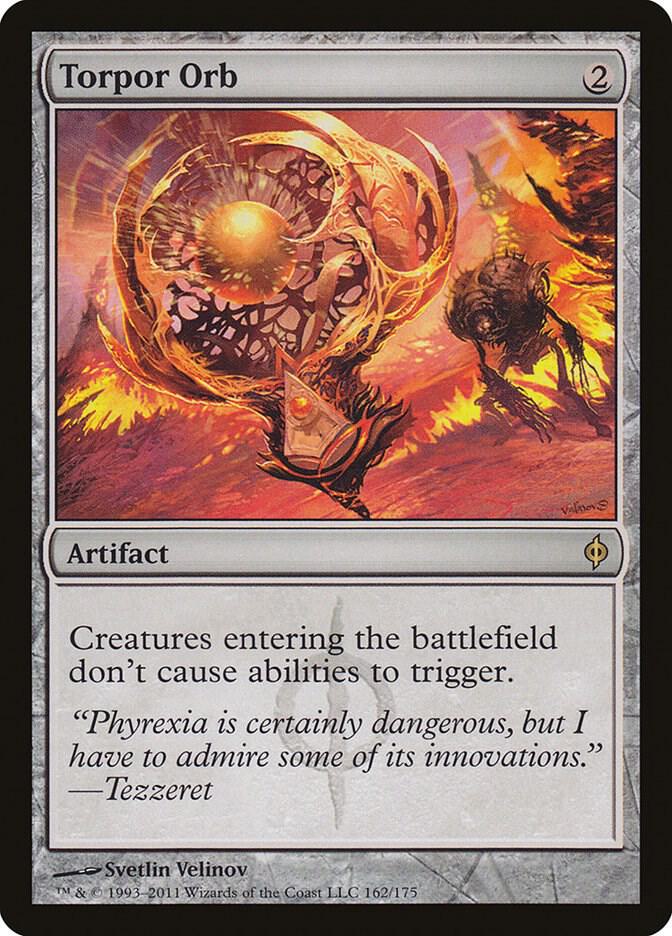 Torpor Orb 162/175 (New Phyrexia)  - Foil | Good Games Morley