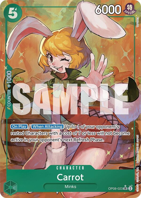 Carrot OP08-023 (Two Legends)  - Alternate Art Foil | Good Games Morley