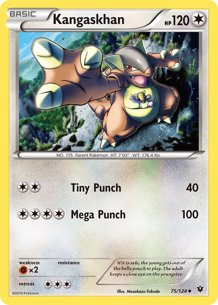 Kangaskhan (75/124) [XY: Fates Collide] | Good Games Morley
