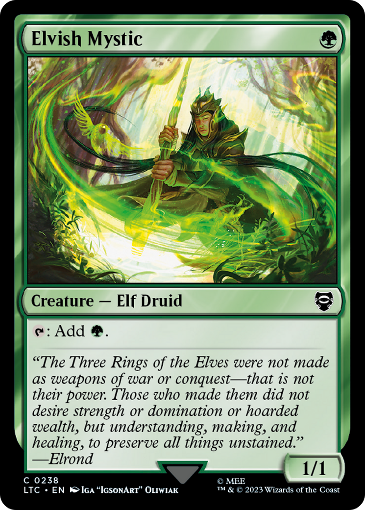 Elvish Mystic [The Lord of the Rings: Tales of Middle-Earth Commander] | Good Games Morley