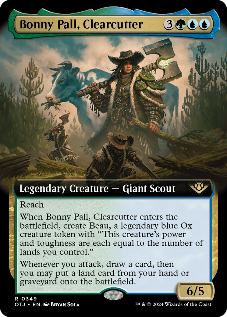 Bonny Pall, Clearcutter (Extended Art) [Outlaws of Thunder Junction] | Good Games Morley