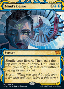Mind's Desire (Foil Etched) [Strixhaven: School of Mages Mystical Archive] | Good Games Morley