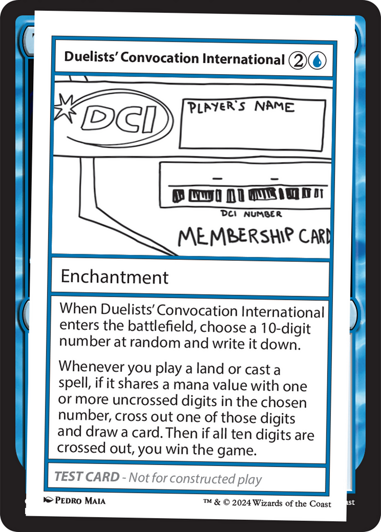 Duelists' Convocation International [Mystery Booster 2 Playtest Cards] | Good Games Morley