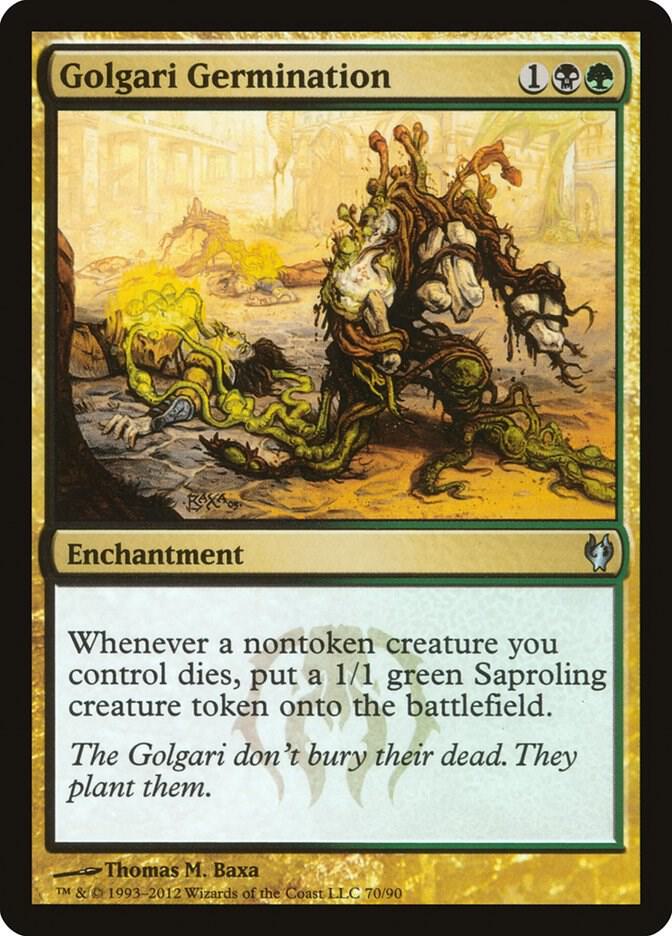 Golgari Germination 70/90 (Duel Decks: Izzet vs. Golgari)  | Good Games Morley