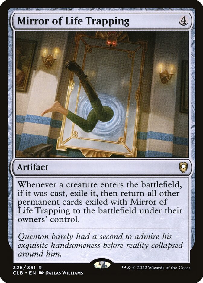 Mirror of Life Trapping 326 (Commander Legends: Battle for Baldur's Gate)  - Foil | Good Games Morley