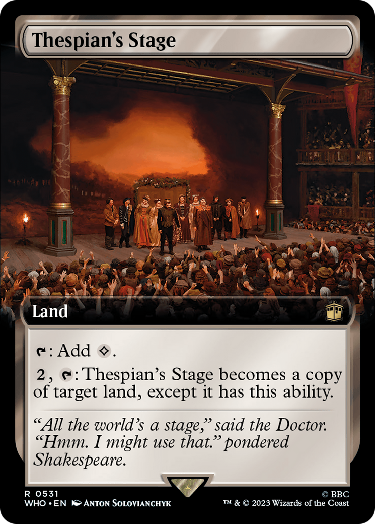 Thespian's Stage (Extended Art) [Doctor Who] | Good Games Morley