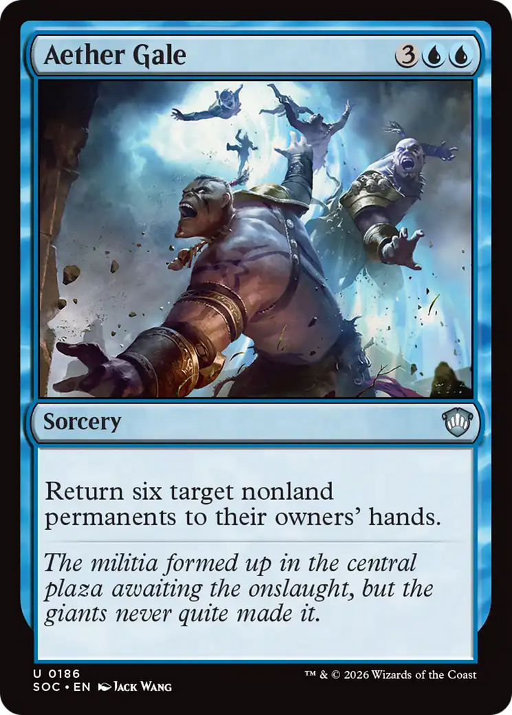 Aether Gale [Secrets of Strixhaven Commander] | Good Games Morley