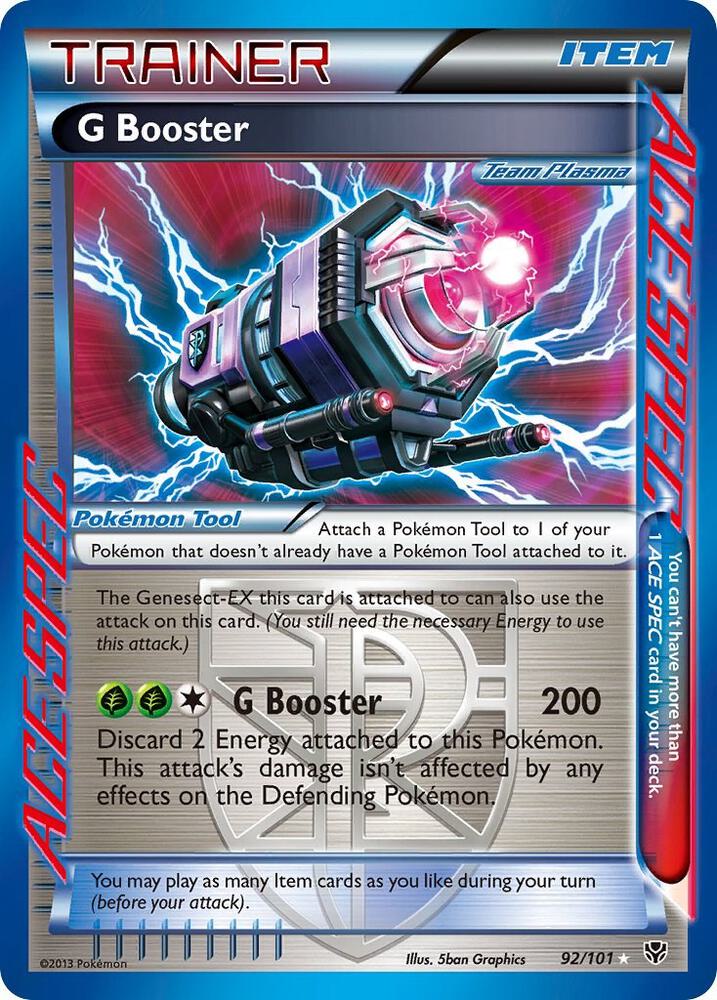G Booster Team Plasma 92/101 (Plasma Blast)  - Holofoil | Good Games Morley