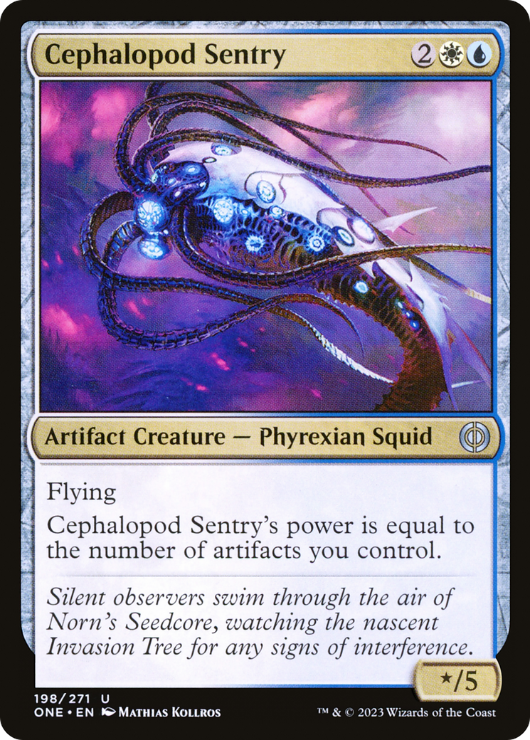 Cephalopod Sentry [Phyrexia: All Will Be One] | Good Games Morley