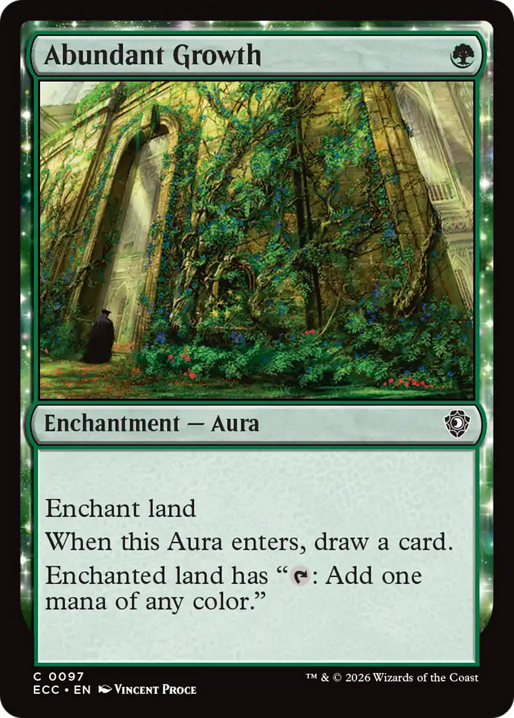Abundant Growth [Lorwyn Eclipsed Commander] | Good Games Morley