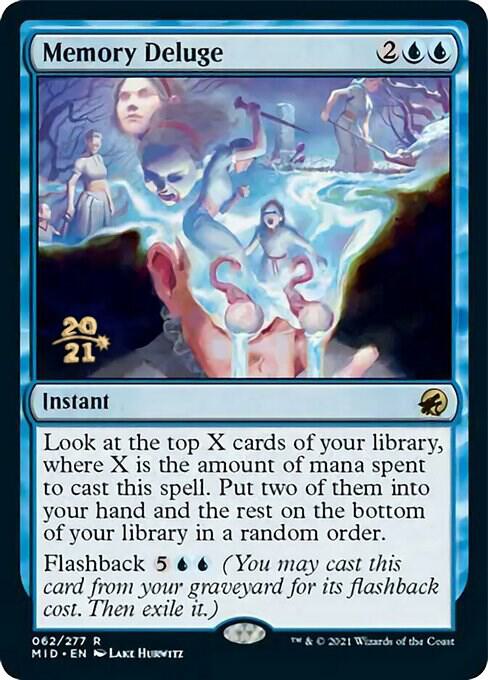 Memory Deluge 62s/171 (Prerelease Cards)  - Foil | Good Games Morley