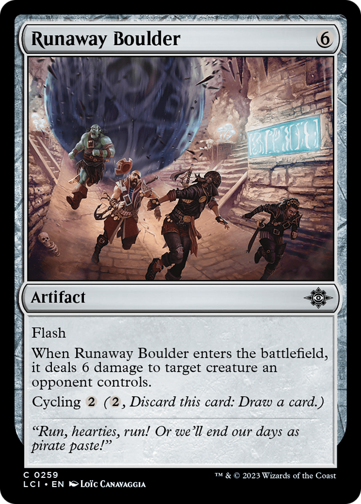 Runaway Boulder [The Lost Caverns of Ixalan] | Good Games Morley