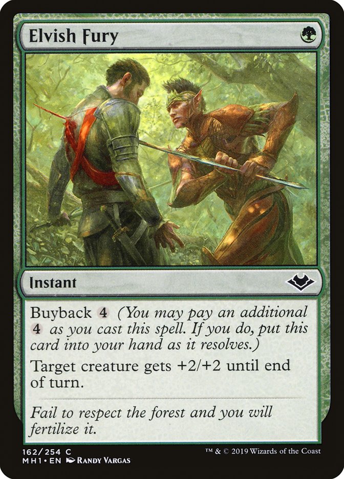 Elvish Fury [Modern Horizons] | Good Games Morley