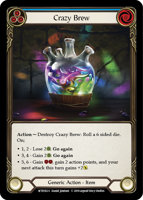 Crazy Brew [WTR162-S] (Welcome to Rathe)  Alpha Print Rainbow Foil | Good Games Morley