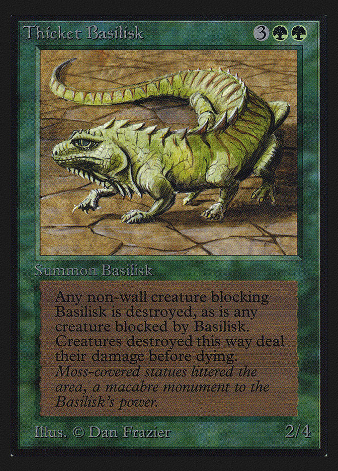 Thicket Basilisk [International Collectors' Edition] | Good Games Morley