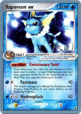 Vaporeon ex (110/113) (Eeveelutions - Jimmy Ballard) [World Championships 2006] | Good Games Morley