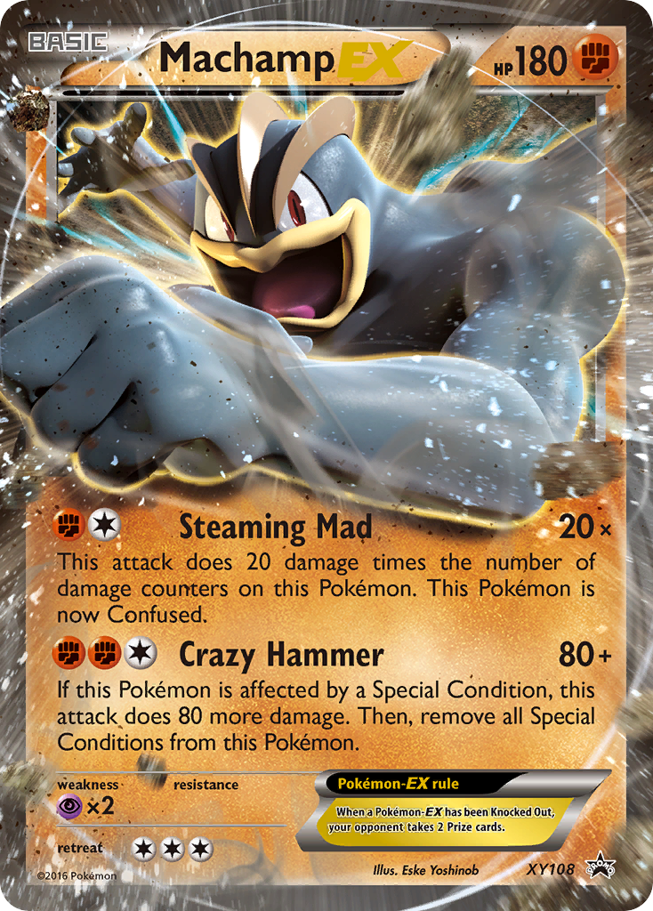 Machamp EX (XY108) [XY: Black Star Promos] | Good Games Morley