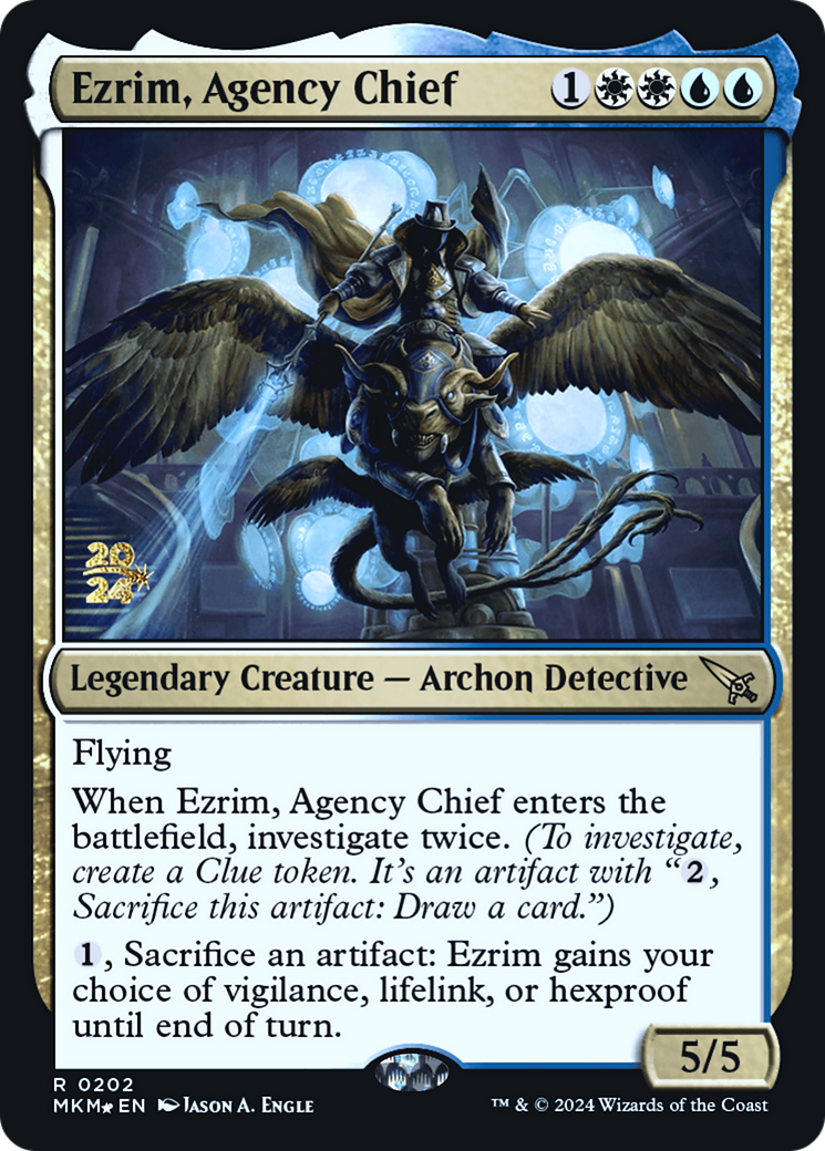 Ezrim, Agency Chief [Murders at Karlov Manor Prerelease Promos] | Good Games Morley