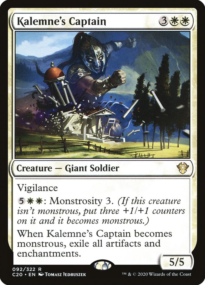 Kalemne's Captain 92/322 (Commander 2020)  | Good Games Morley