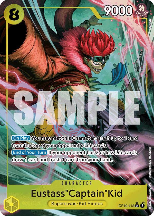 Eustass"Captain"Kid OP10-112 (Royal Blood)  - Alternate Art Foil | Good Games Morley