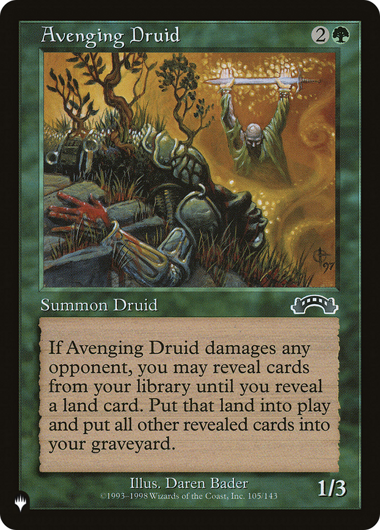 Avenging Druid [The List] | Good Games Morley