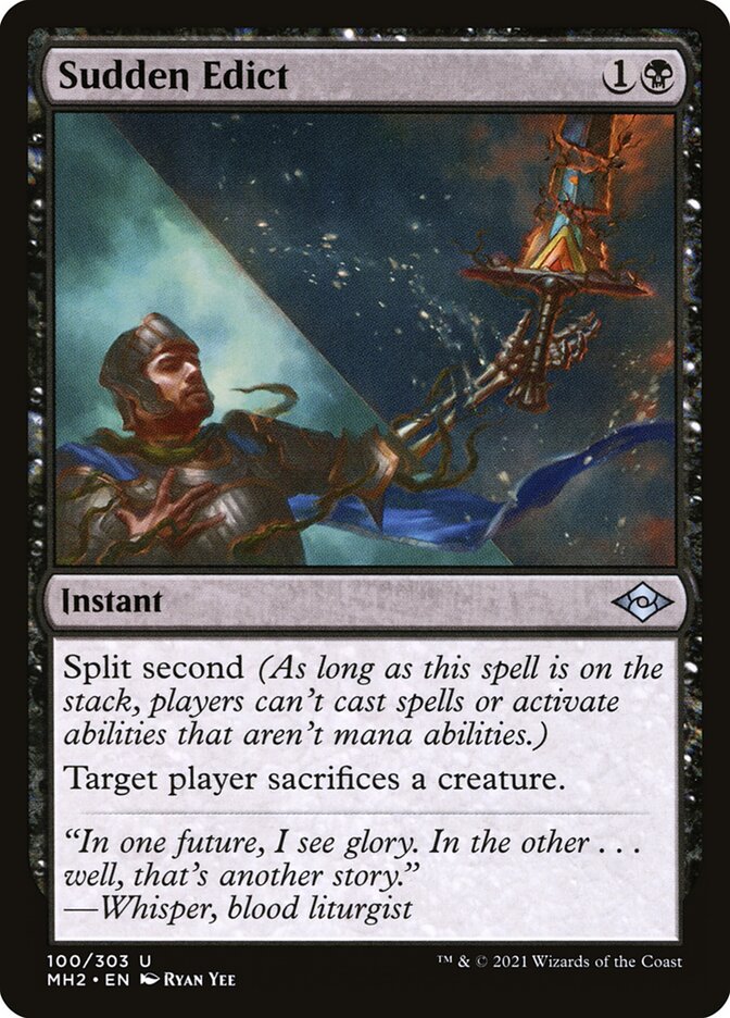 Sudden Edict 100 (Modern Horizons 2)  | Good Games Morley