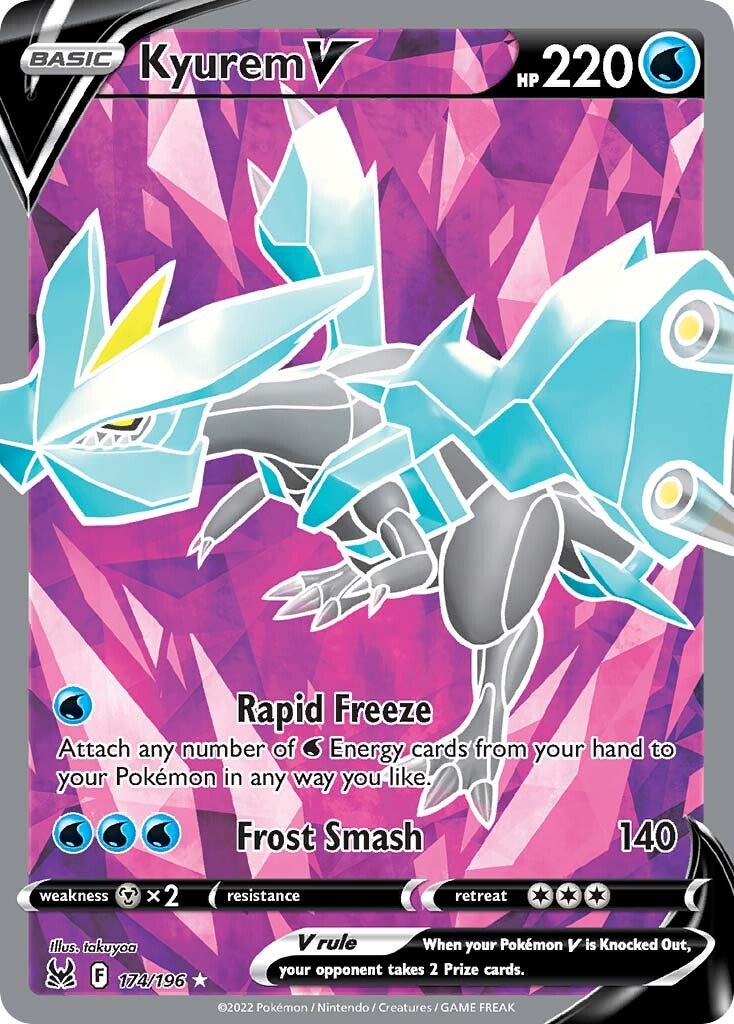 Kyurem V (174/196) [Sword & Shield: Lost Origin] | Good Games Morley