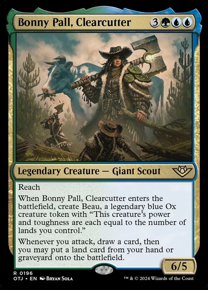 Bonny Pall, Clearcutter 196/286 (Outlaws of Thunder Junction)  | Good Games Morley