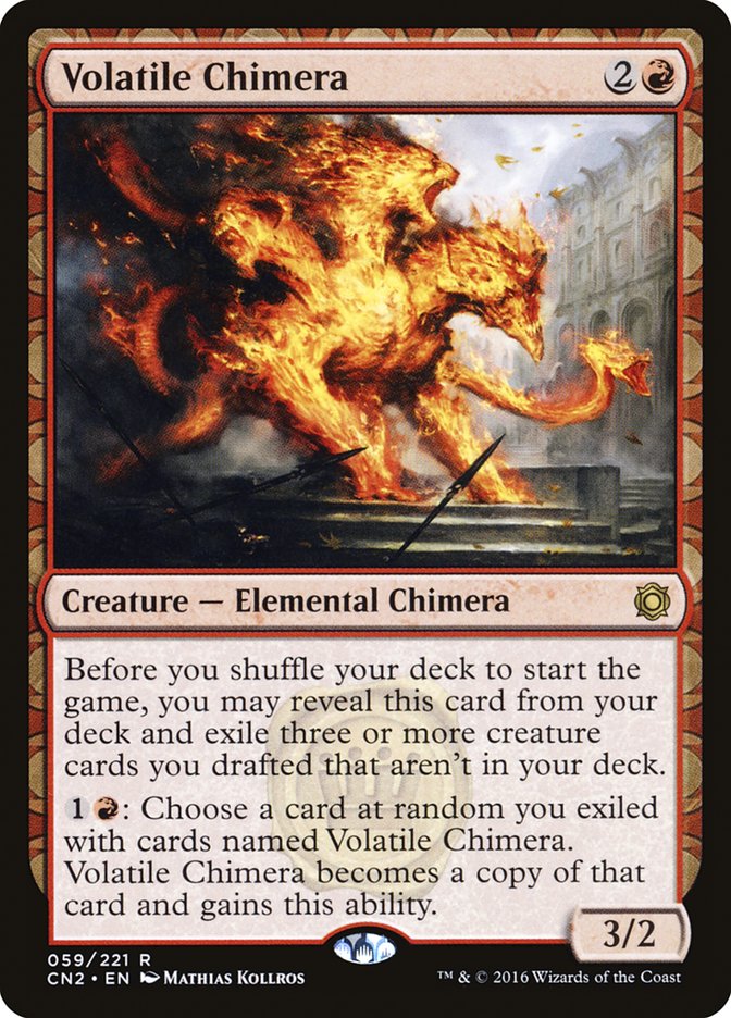 Volatile Chimera 59/221 (Conspiracy: Take the Crown)  | Good Games Morley