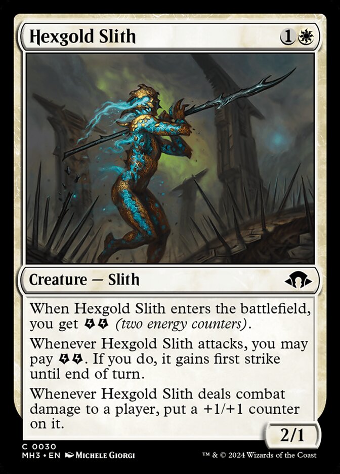 Hexgold Slith 30/319 (Modern Horizons 3)  | Good Games Morley