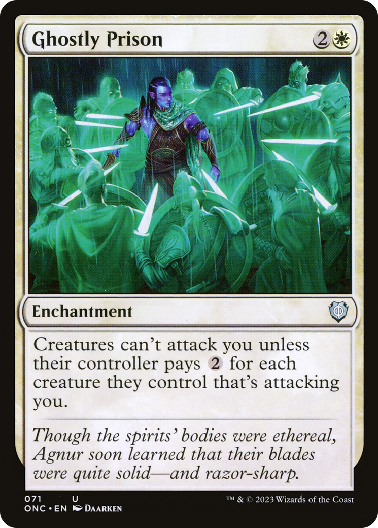 Ghostly Prison [Phyrexia: All Will Be One Commander] | Good Games Morley