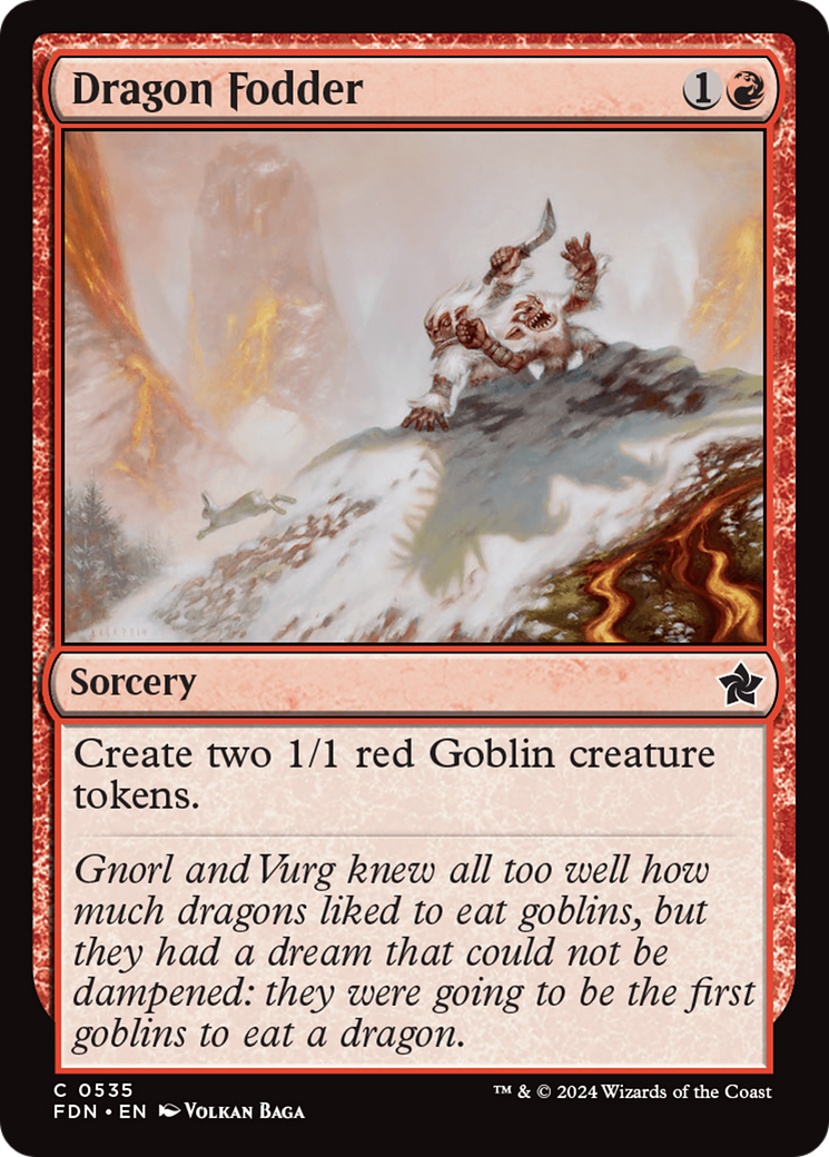 Dragon Fodder [Foundations] | Good Games Morley