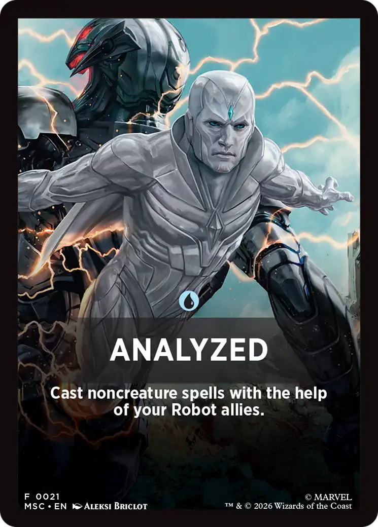 Analyzed Theme Card [Marvel Super Heroes Commander] | Good Games Morley