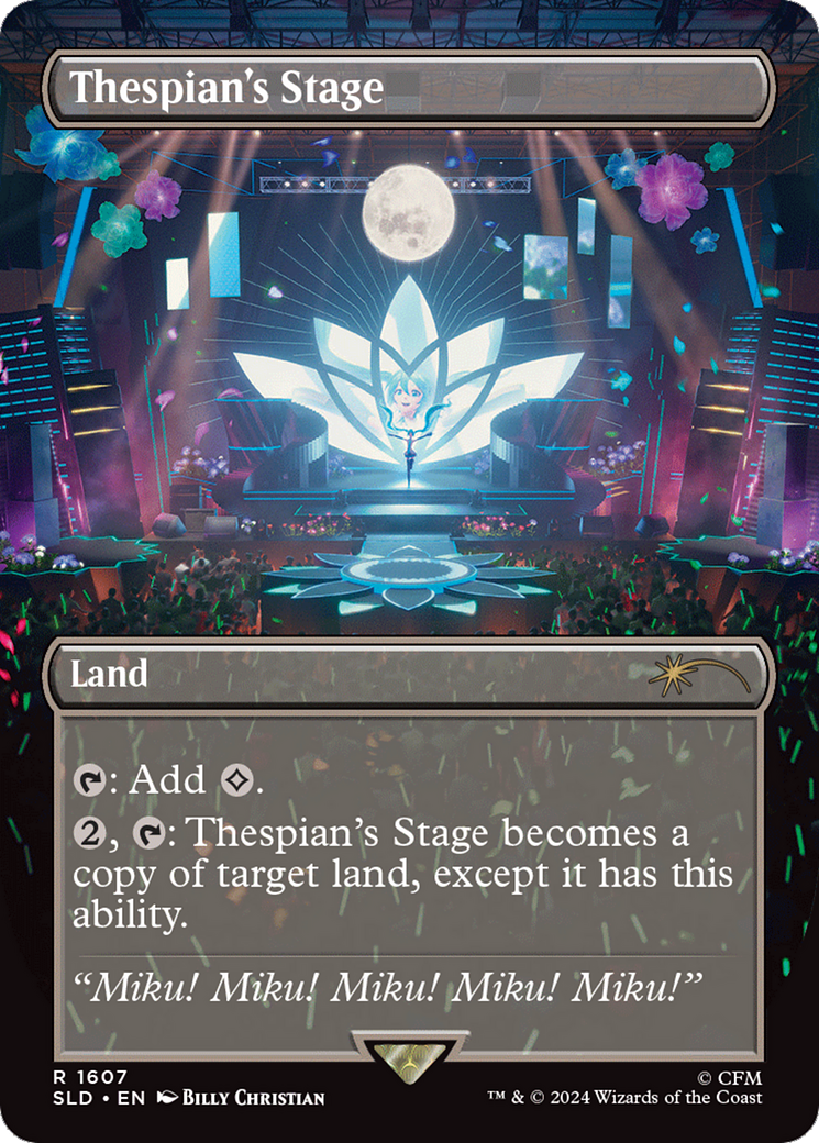 Thespian's Stage (Rainbow Foil) [Secret Lair Drop Series] | Good Games Morley