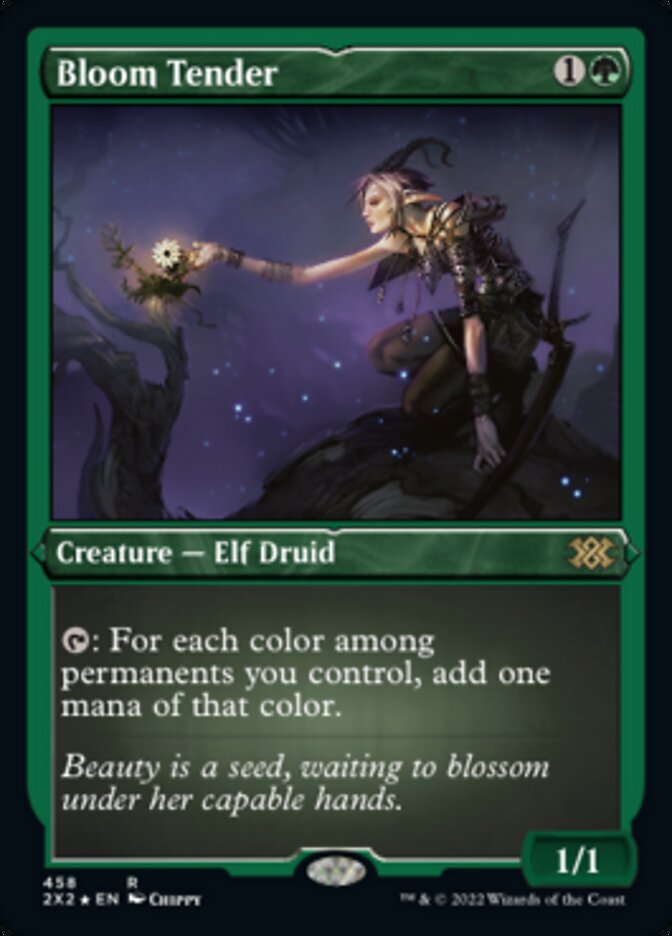 Bloom Tender (Foil Etched) [Double Masters 2022] | Good Games Morley