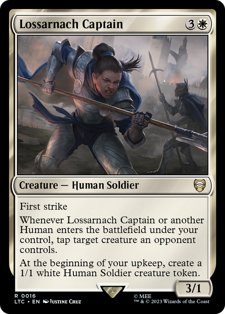 Lossarnach Captain [The Lord of the Rings: Tales of Middle-Earth Commander] | Good Games Morley