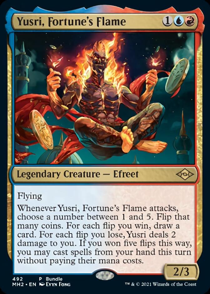 Yusri, Fortune's Flame (Bundle) [Modern Horizons 2] | Good Games Morley