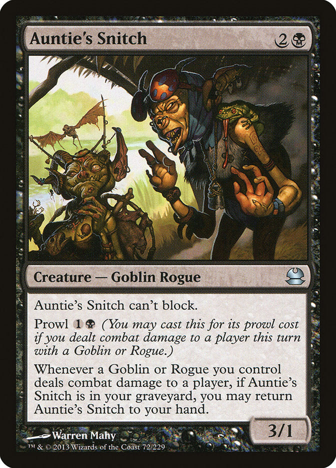 Auntie's Snitch 72/229 (Modern Masters)  | Good Games Morley