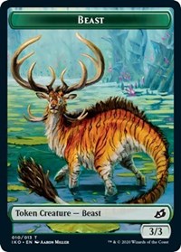 Beast (010) // Hydra Double-Sided Token [Commander 2020 Tokens] | Good Games Morley