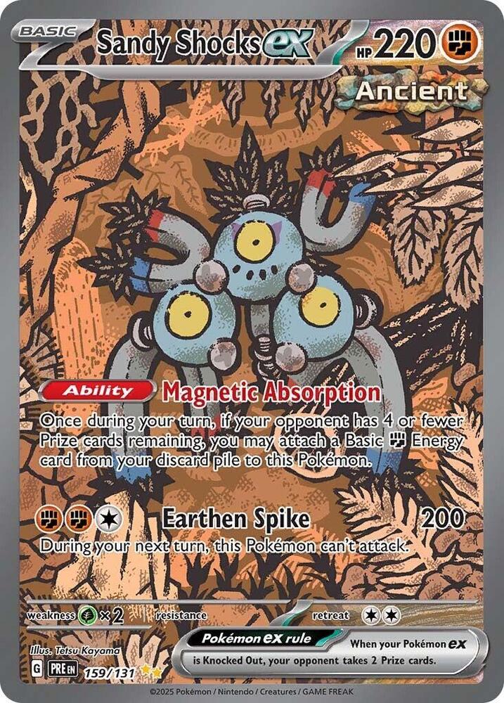 Sandy Shocks ex (159/131) [Scarlet & Violet: Prismatic Evolutions] | Good Games Morley