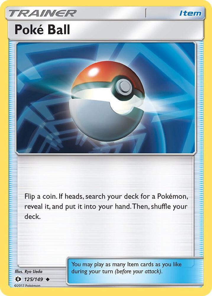 Poke Ball 125/149 (SM Base Set)  | Good Games Morley