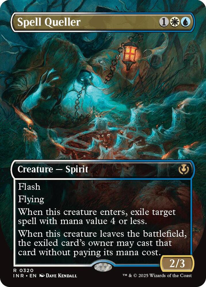 Spell Queller 320/287 (Innistrad Remastered)  - Borderless Foil | Good Games Morley