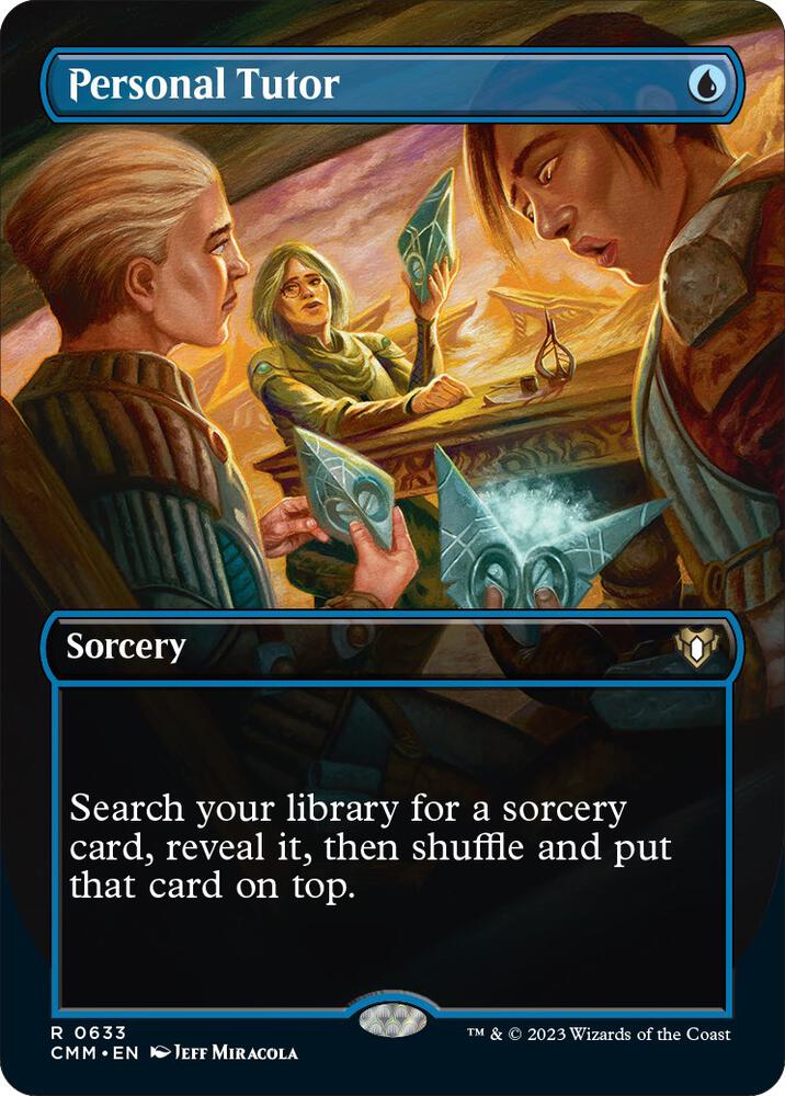 Personal Tutor 633/451 (Commander Masters)  - Borderless | Good Games Morley
