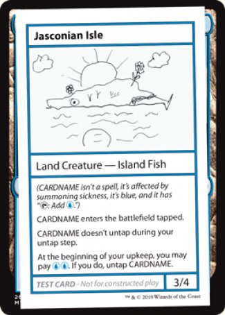 Jasconian Isle (2021 Edition) [Mystery Booster Playtest Cards] | Good Games Morley
