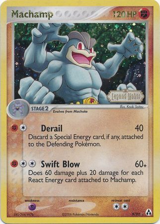 Machamp (9/92) (Stamped) [EX: Legend Maker] | Good Games Morley