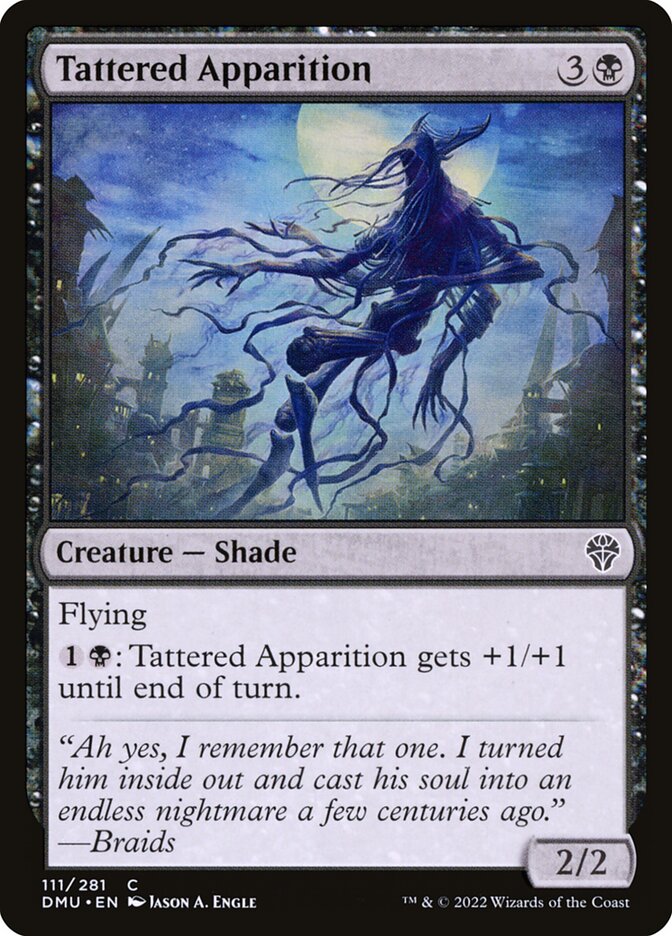 Tattered Apparition 111/281 (Dominaria United)  | Good Games Morley
