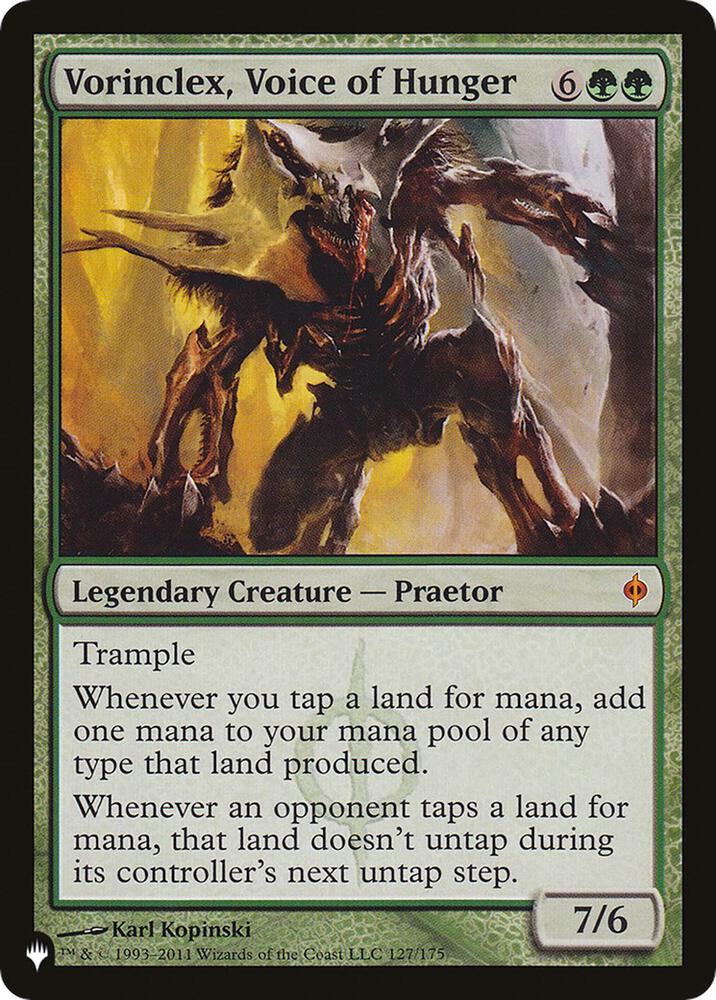 Vorinclex Voice of Hunger NPH-127/5075 (The List Reprints)  | Good Games Morley