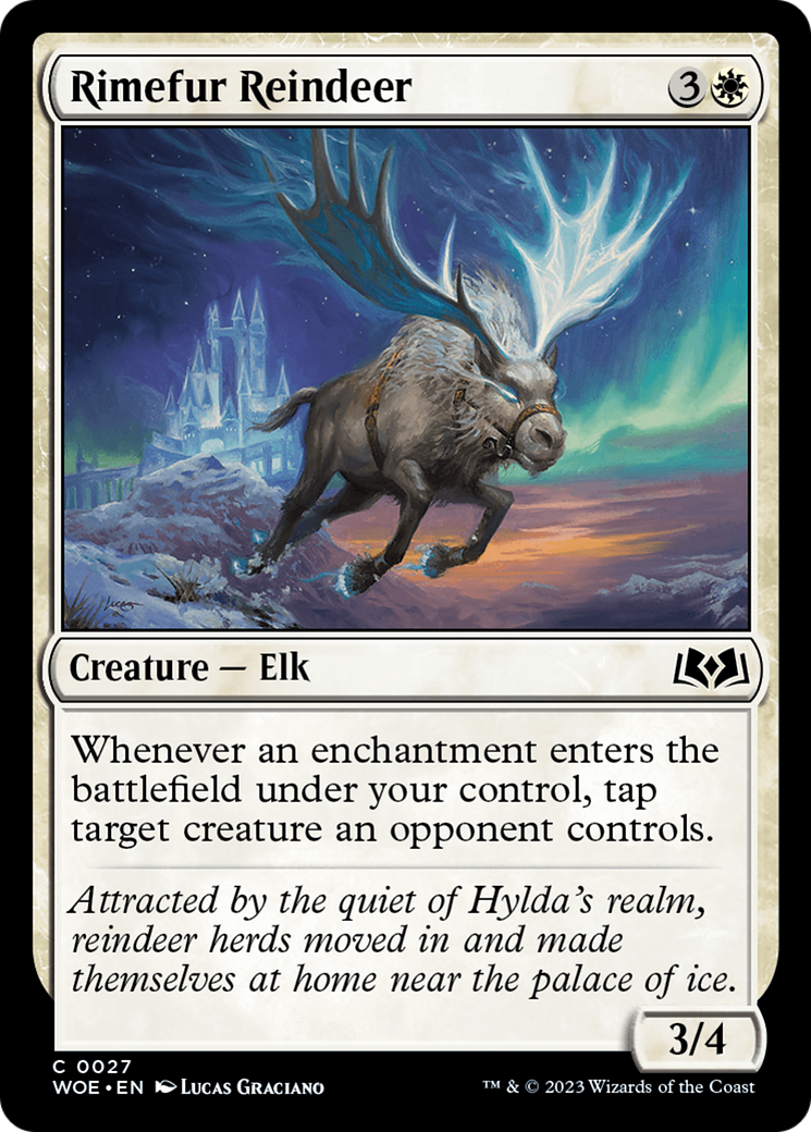 Rimefur Reindeer [Wilds of Eldraine] | Good Games Morley
