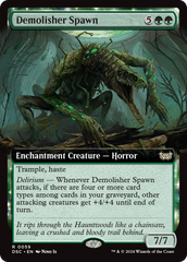 Demolisher Spawn (Extended Art) [Duskmourn: House of Horror Commander] | Good Games Morley